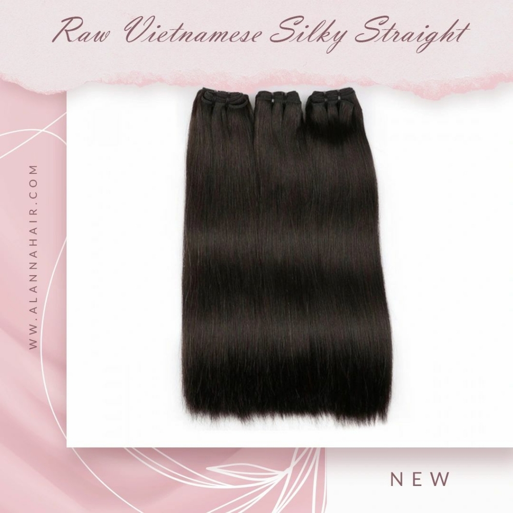 Raw Vietnamese Silky Straight 24 inches